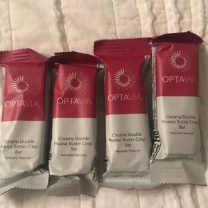 Optavia creamy double peanut butter crisp bar